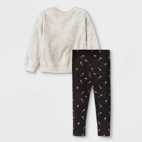 STARS WARS GIRLS YODA 2PC PANT SET SIZES 12M, 18M, 2T, 3T, 4T (NEW WITH TAGS) - Picture 2 of 3